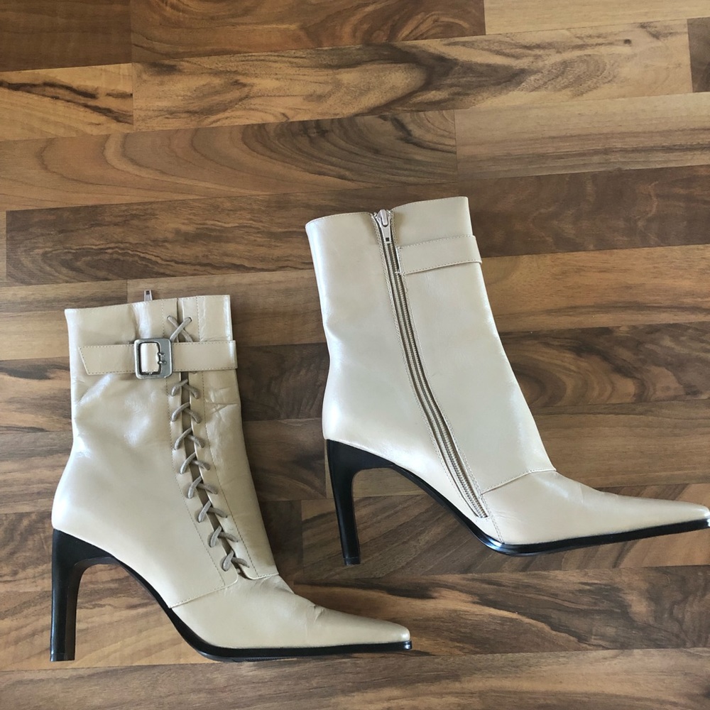 Beige Booties - Picture 4 of 4